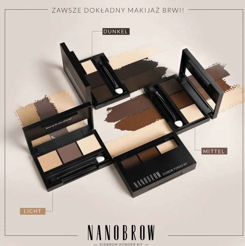 Nanobrow Eyebrow Powder Kit Light 4 g