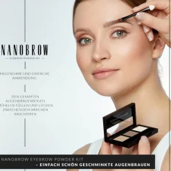 Nanobrow Eyebrow Powder Kit Light 4 g