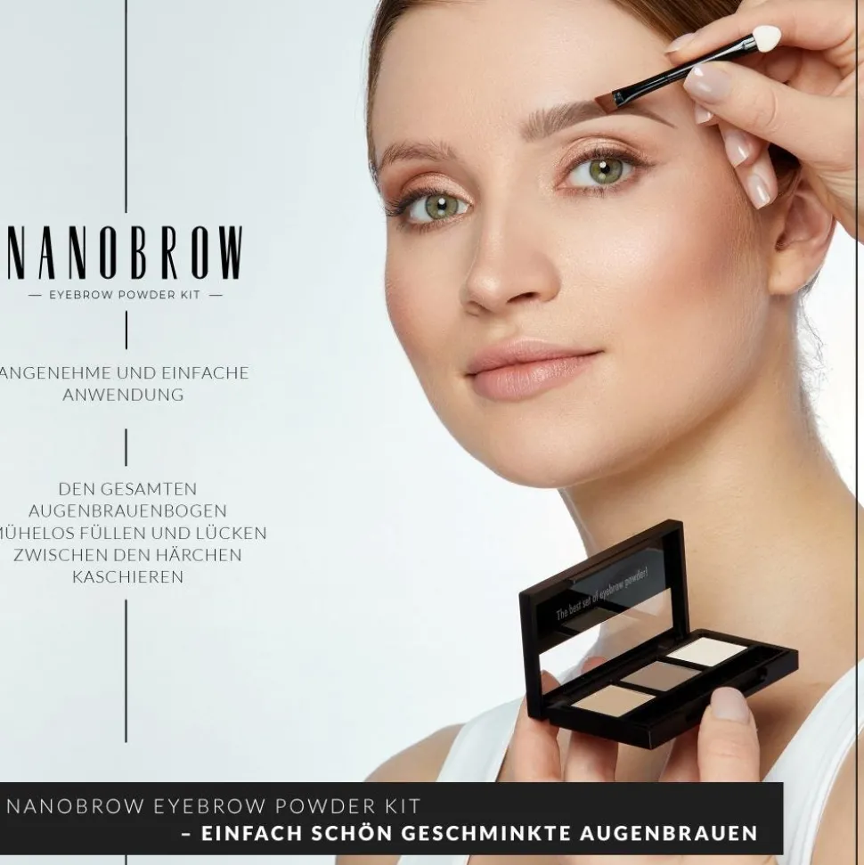 Nanobrow Eyebrow Powder Kit Light 4 g