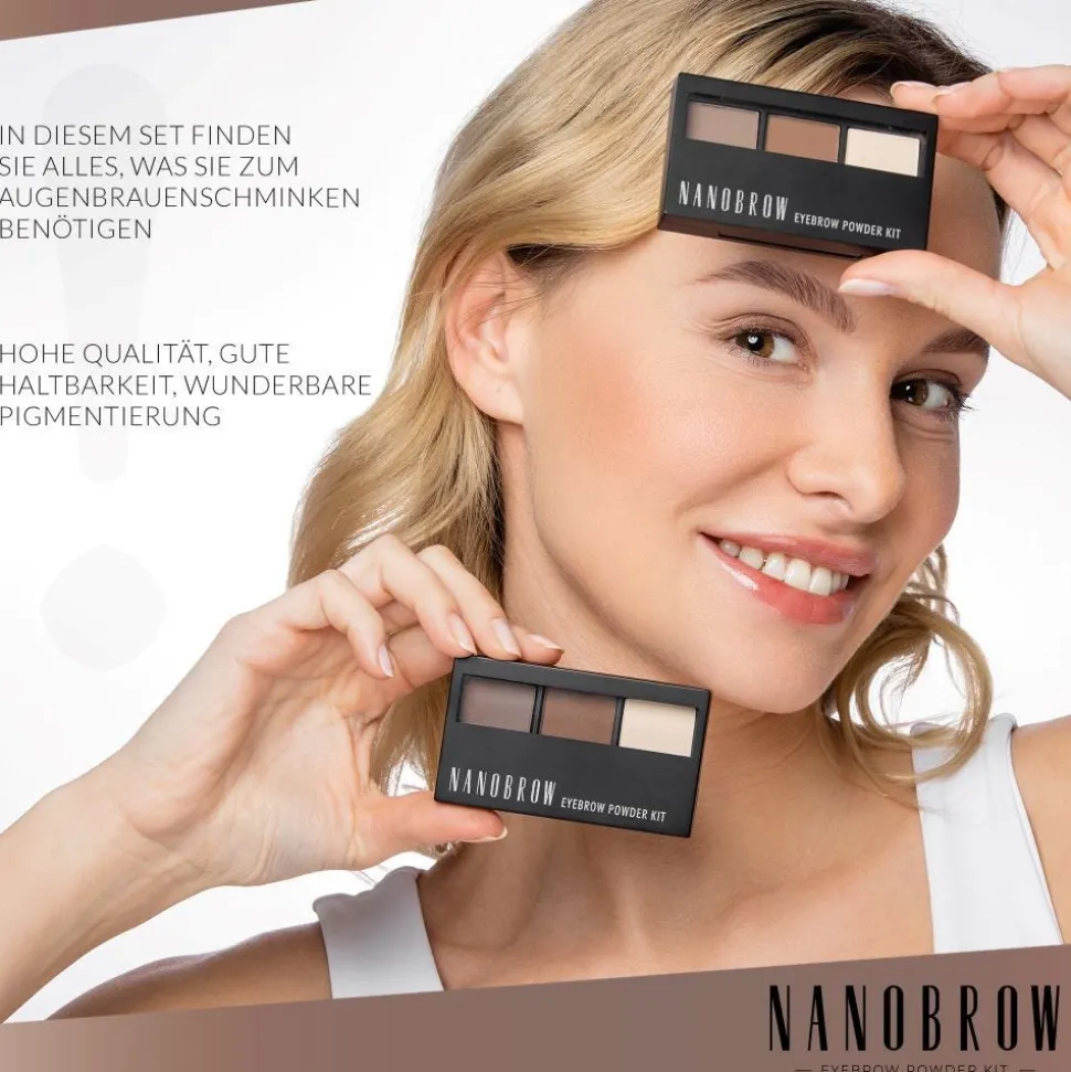 Nanobrow Eyebrow Powder Kit Light 4 g
