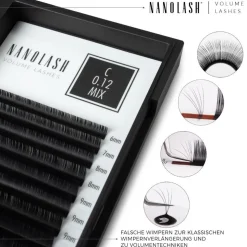 Nanolash Volume Lashes 0.15 D 9mm