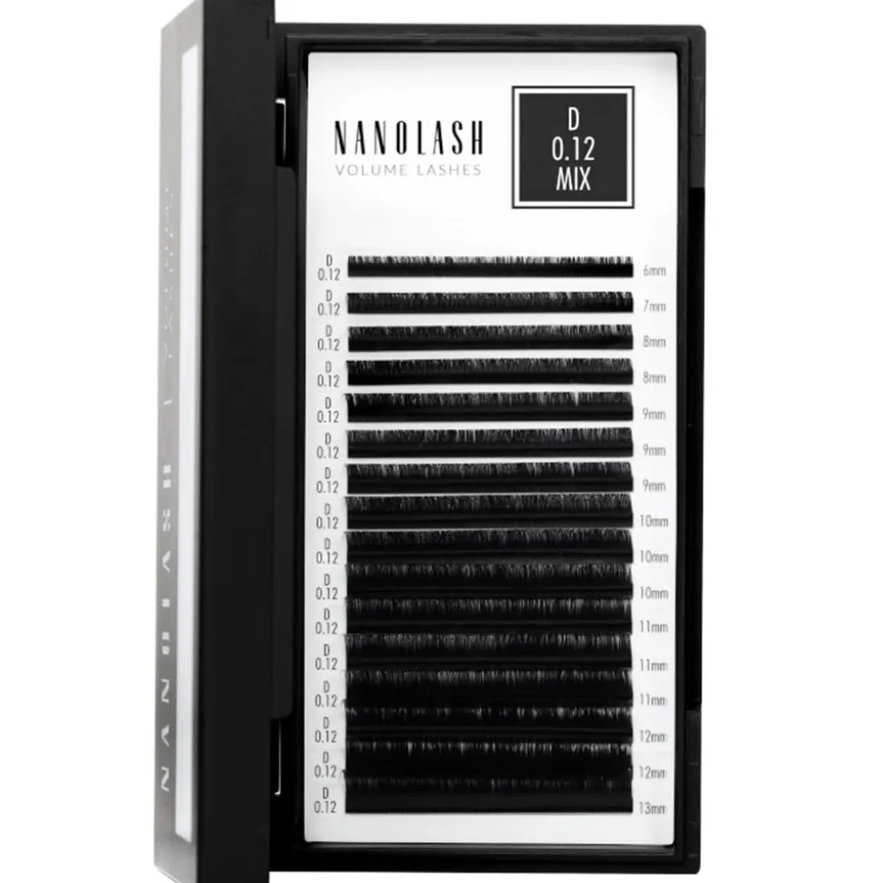 Nanolash Volume Lashes 0.12 D 6-13mm