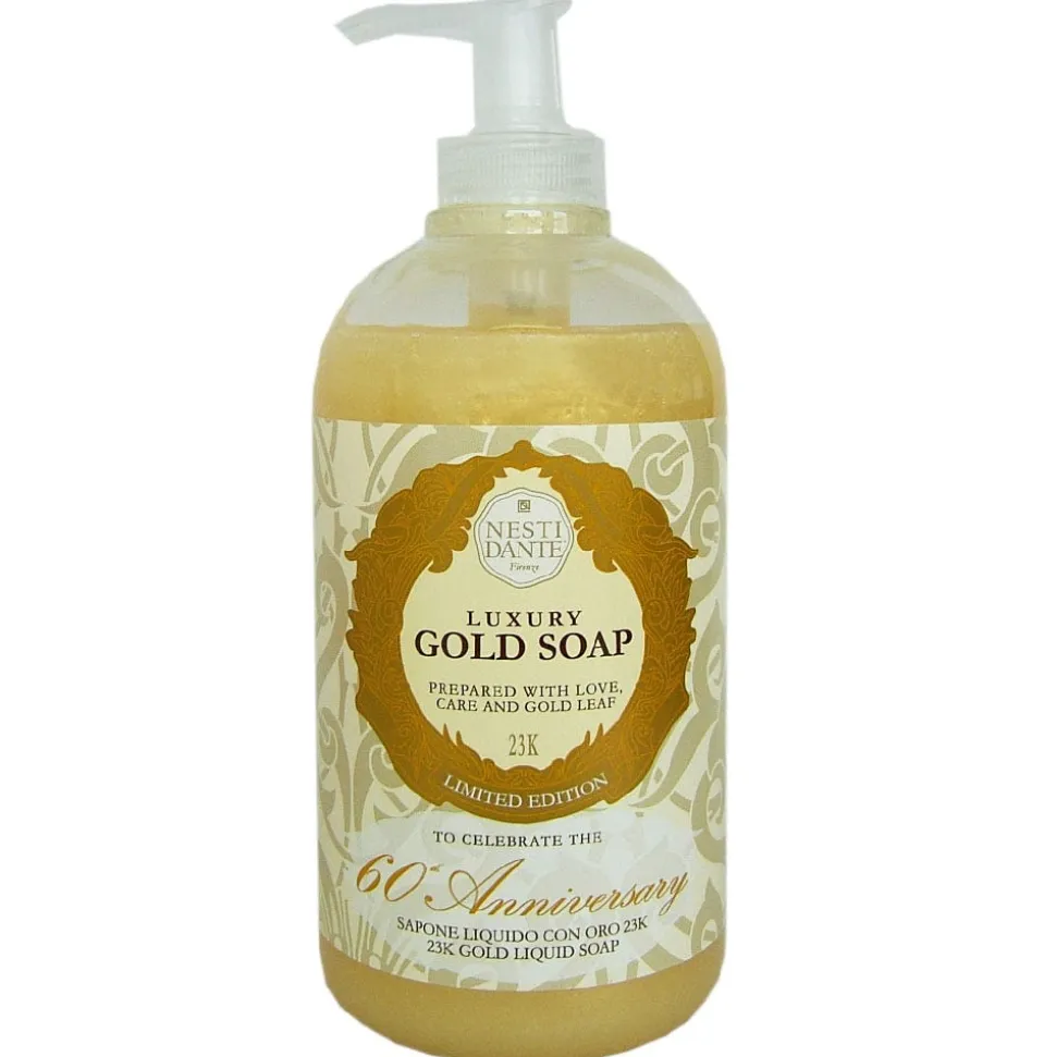 Nesti Dante Luxury Gold Leaf Liquid Soap 500 ml
