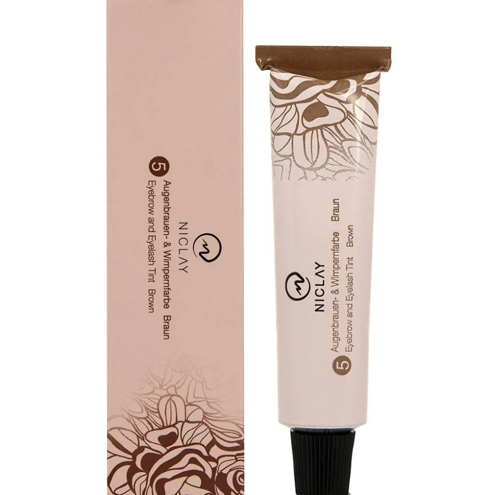 NICLAY Augenbrauen- und Wimpernfarbe braun