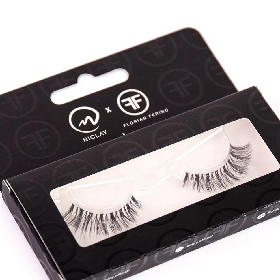 NICLAY by Florian Ferino Wimpernkranz Look 1