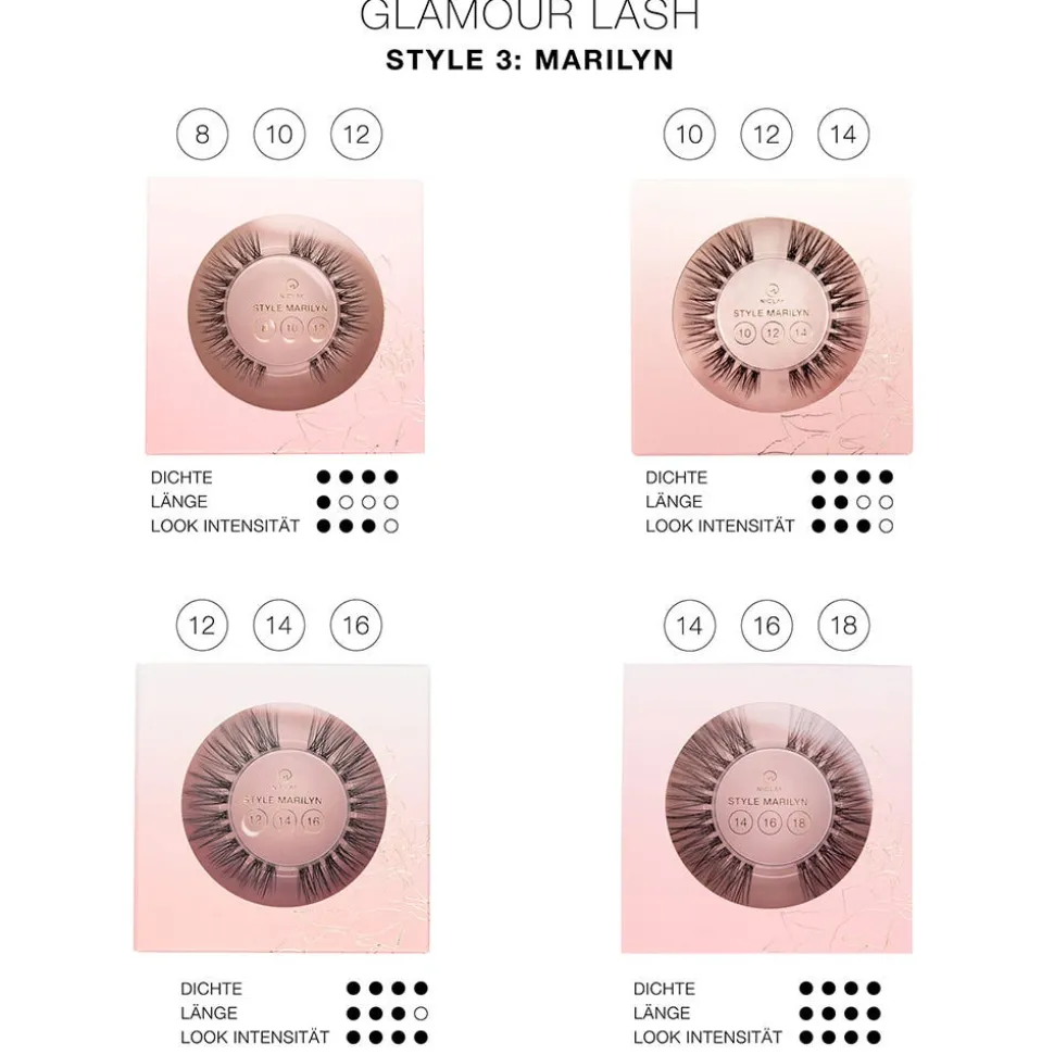 Niclay Glamour Lash Single Marilyn 14/16/18 mm