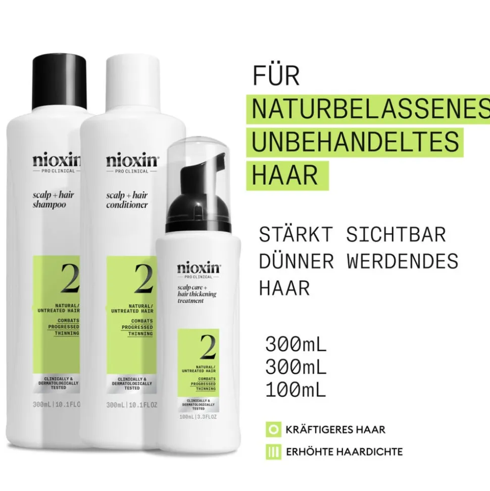 Nioxin Scalp + Hair Thickening System 2 Set