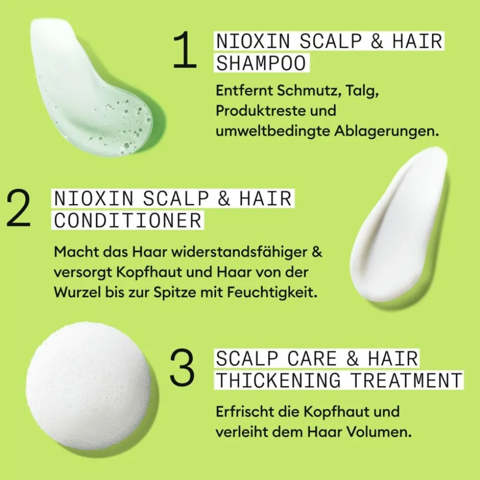 Nioxin Scalp + Hair Thickening System 2 Set