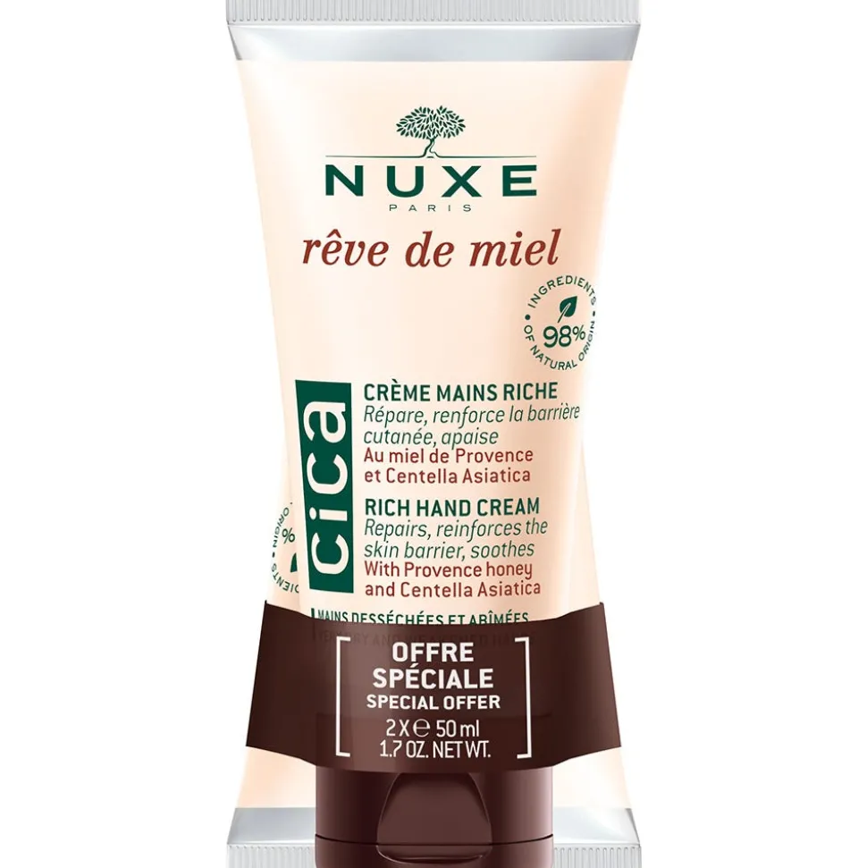 NUXE Duo Reve de Miel Cica Handcreme 2 x 50 ml