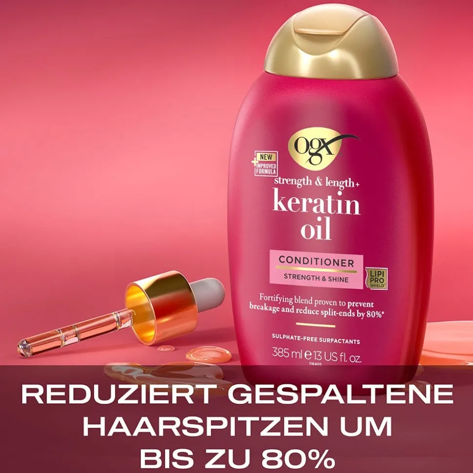 OGX Anti Breakage Keratin Oil Conditioner 385 ml