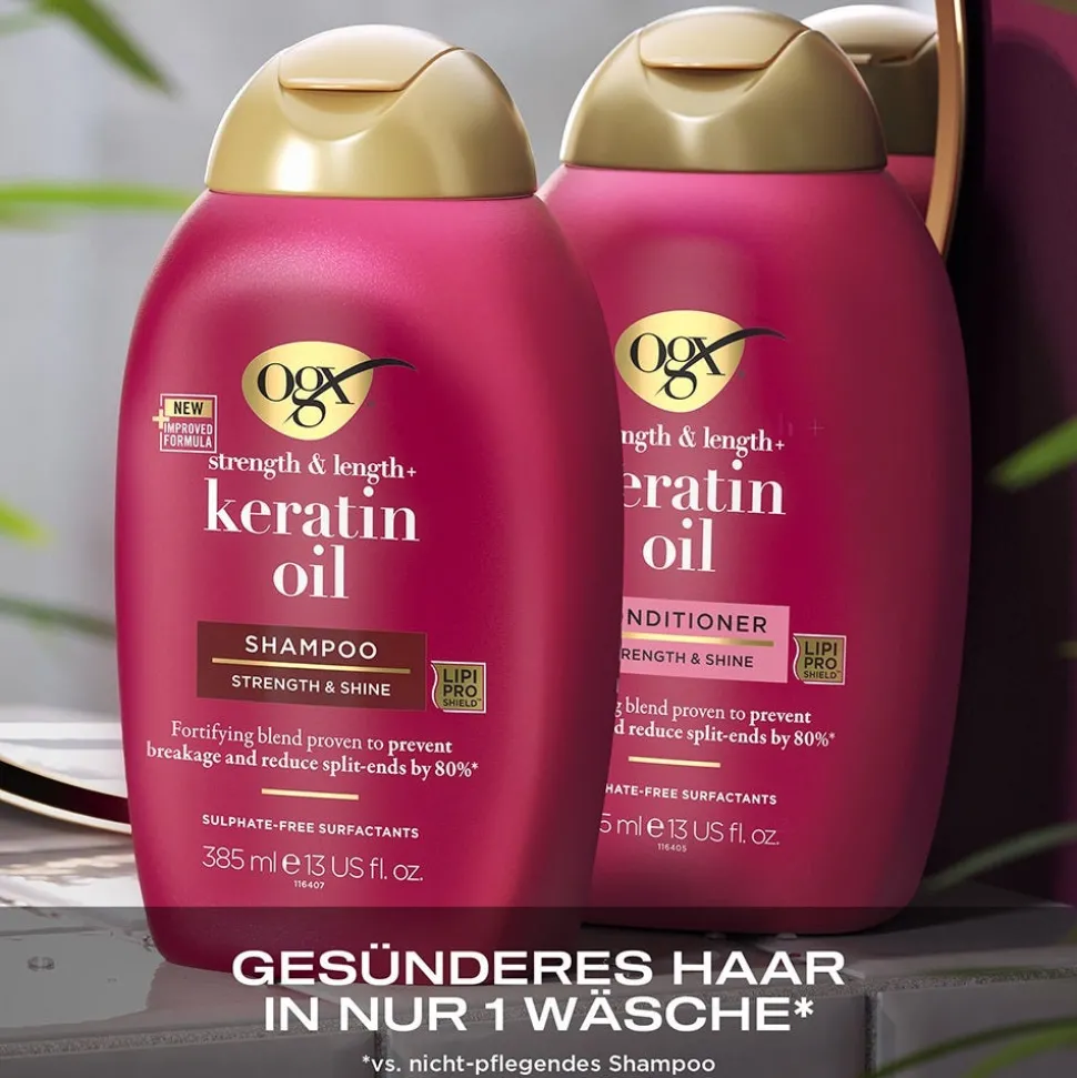 OGX Anti Breakage Keratin Oil Conditioner 385 ml
