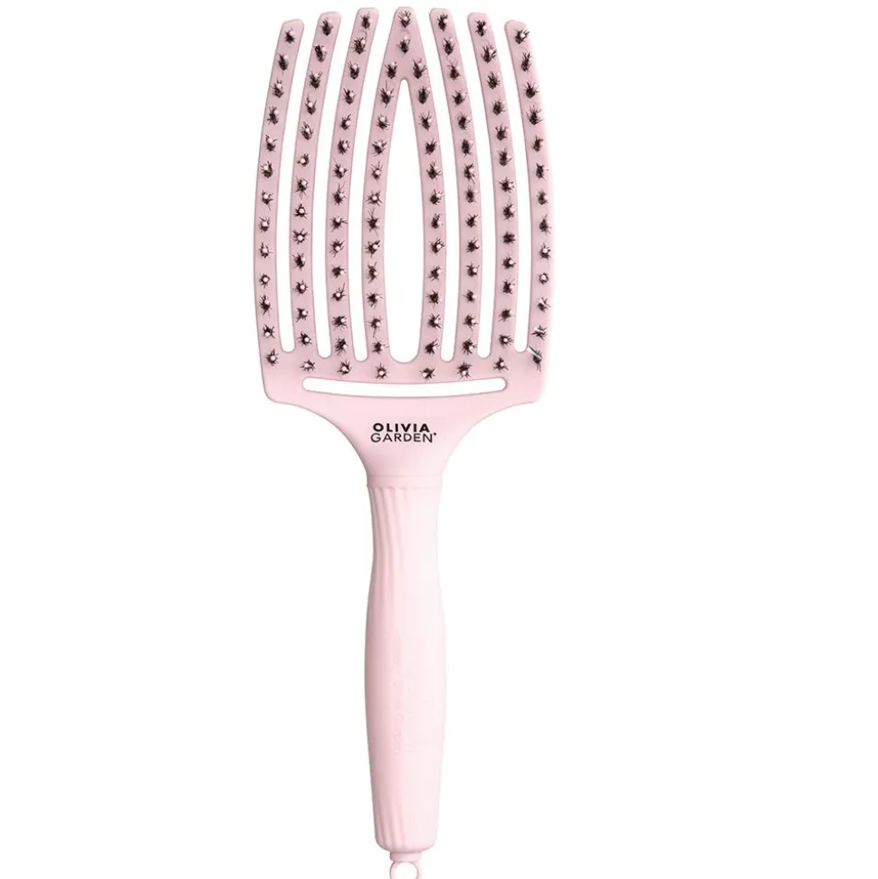 Olivia Garden Fingerbrush Combo Pastel Pink Large