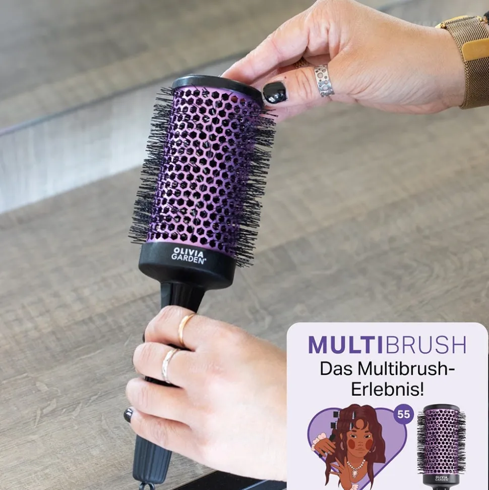 Olivia Garden MultiBrush Curlers Kit 55