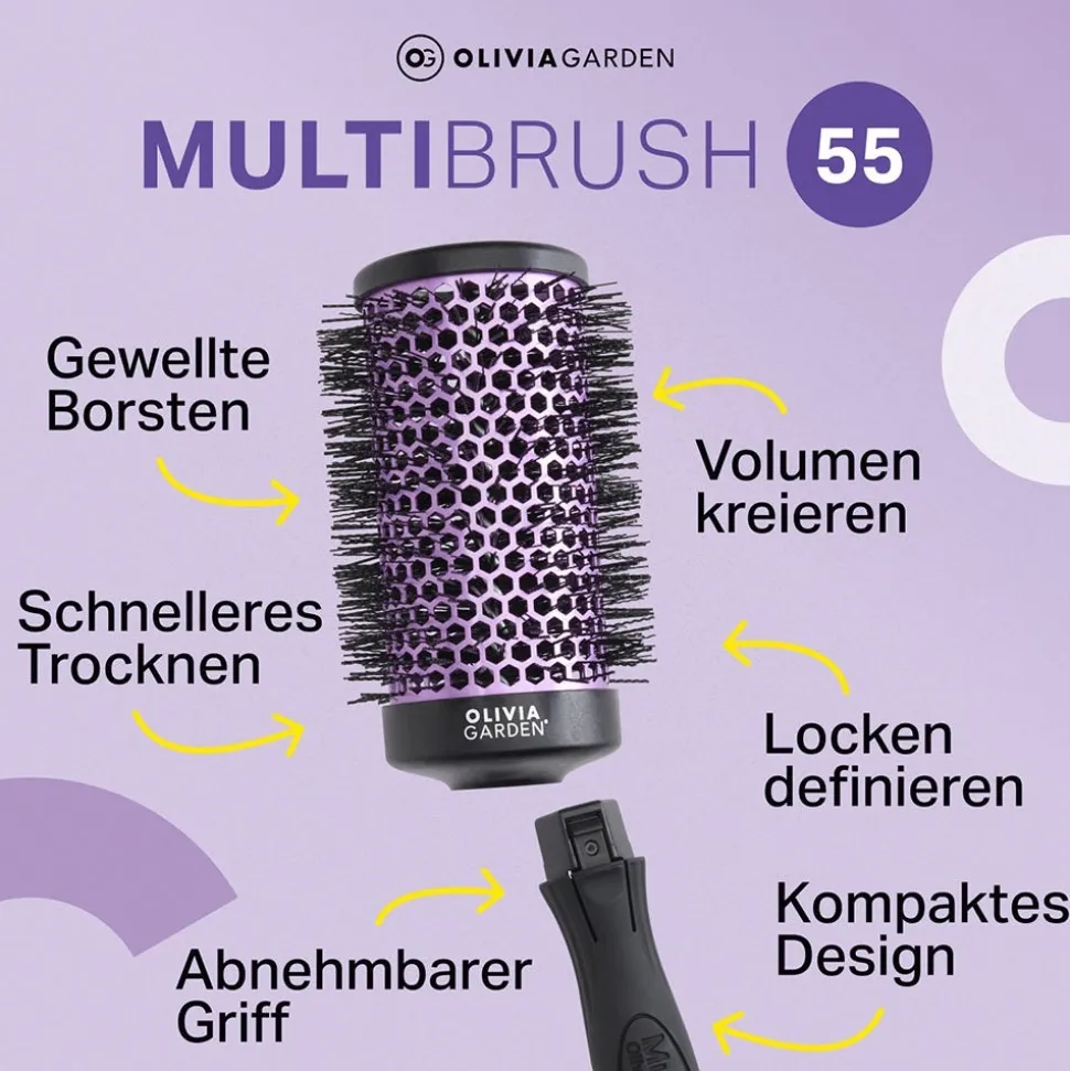 Olivia Garden MultiBrush Curlers Kit 55