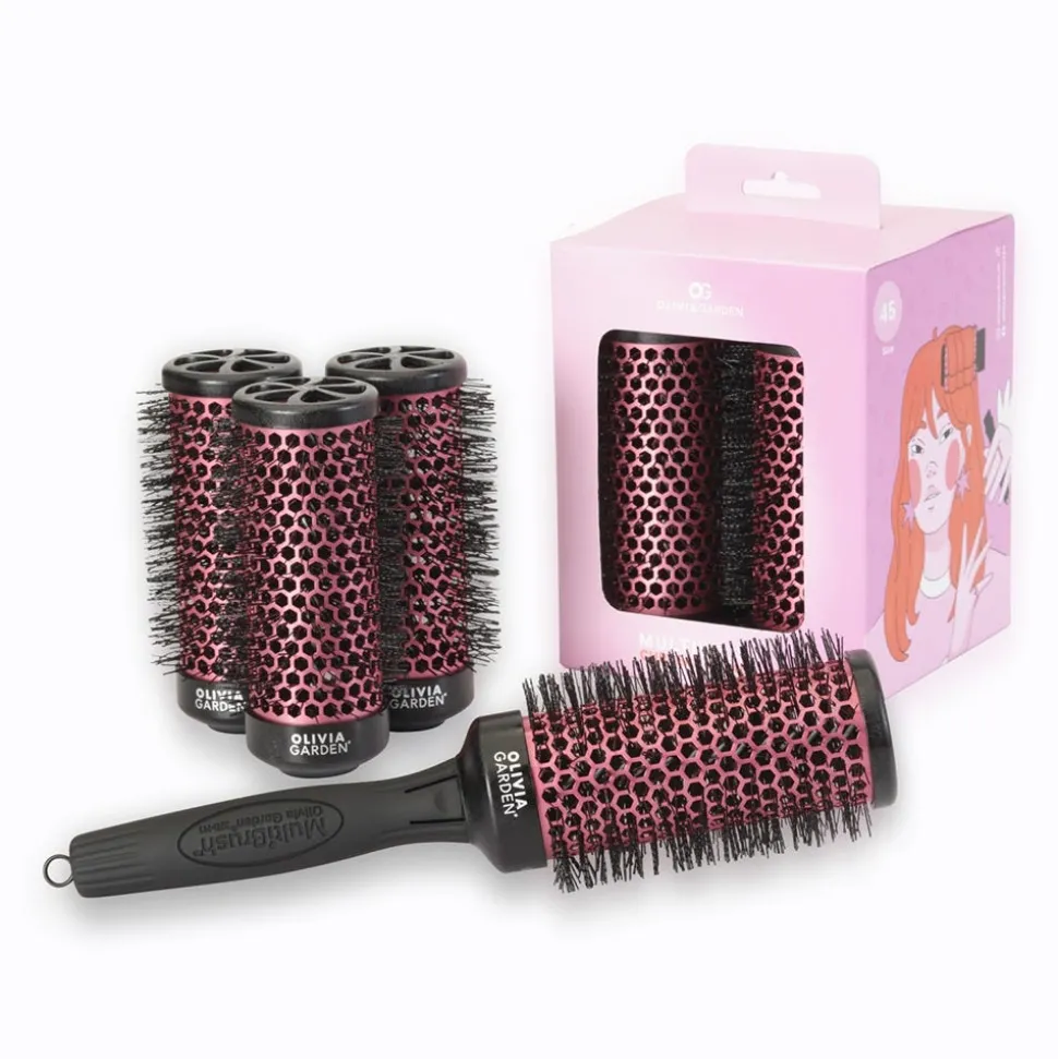 Olivia Garden MultiBrush Curlers Kit 45