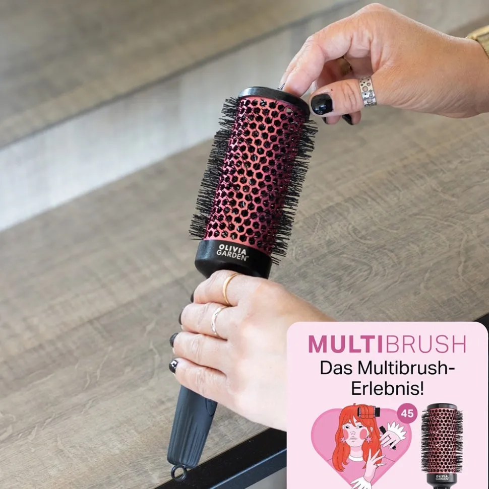 Olivia Garden MultiBrush Curlers Kit 45