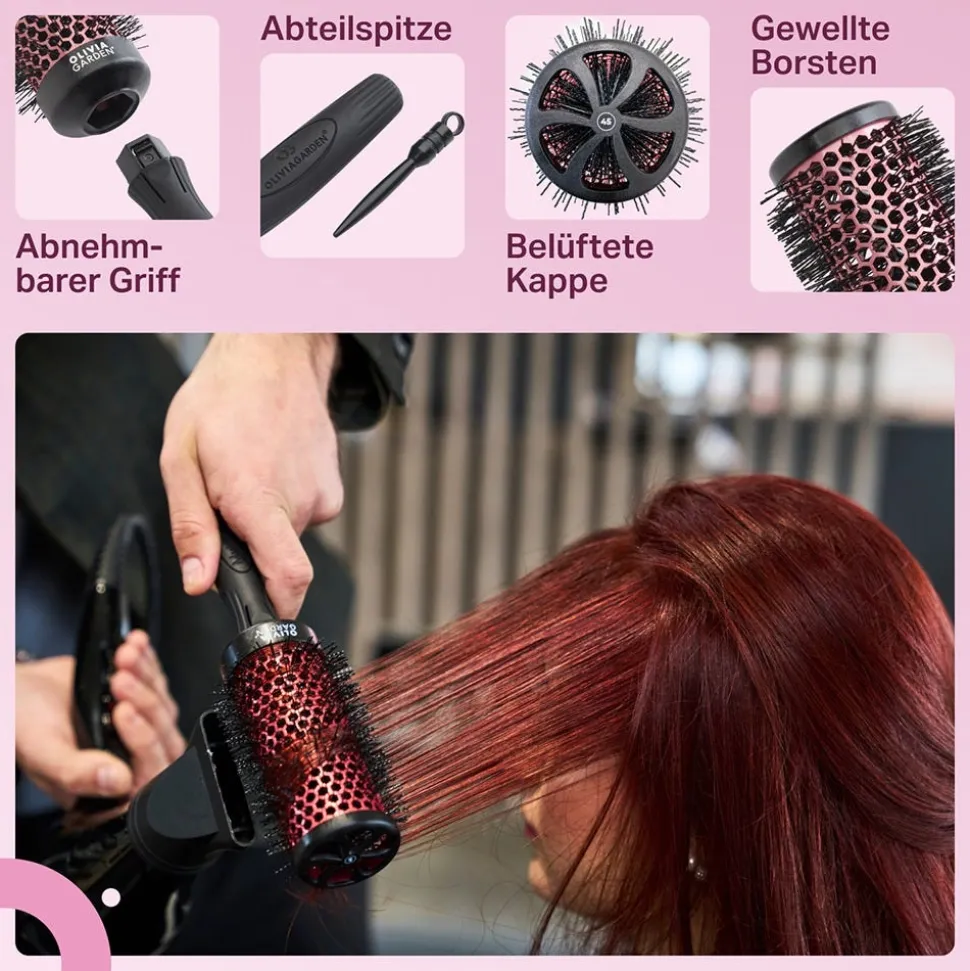 Olivia Garden MultiBrush Curlers Kit 45