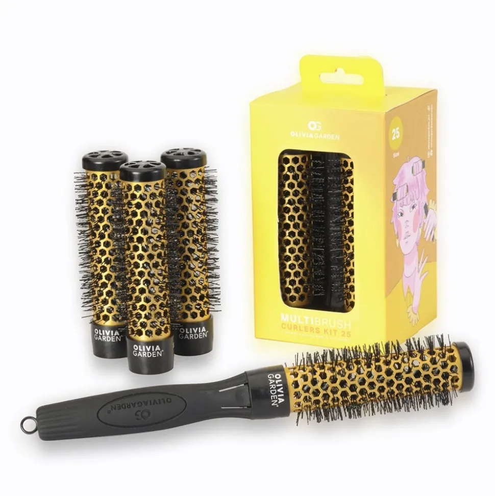 Olivia Garden MultiBrush Curlers Kit 25