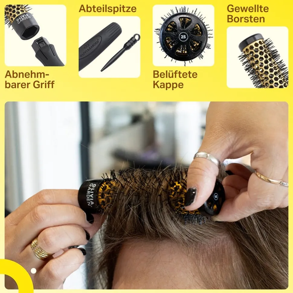 Olivia Garden MultiBrush Curlers Kit 25