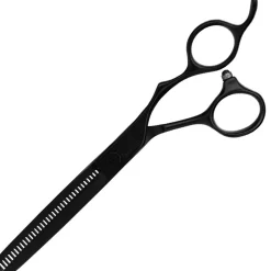 Olivia Garden Silk Cut Matt Black Modellierschere RH 6,0 Zoll