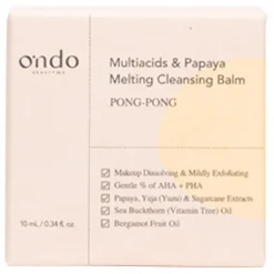 Ondo Multiacids & Papaya Cleansing Balm 10 ml