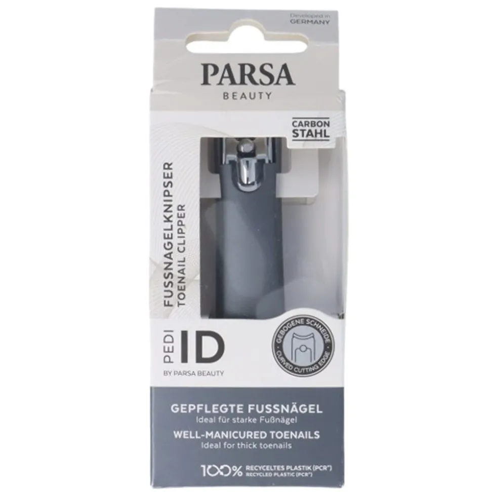 PARSA Beauty ID Fußnagelknipser mit Nagelfang