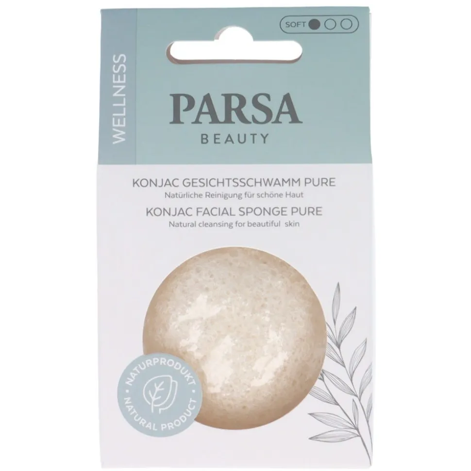 PARSA Beauty Konjac Gesichtsschwamm Pure