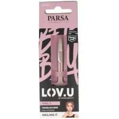 PARSA Beauty LOV.U-Nagelschere Rosa