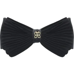 PARSA Beauty Patentspange Schleife schwarz