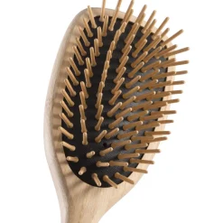 PARSA Beauty Profi FSC Holz Haarbürste Groß Oval mit Holzstiften