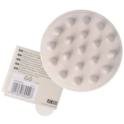 PARSA Beauty Shampoobürste Beige mit Weizenstroh