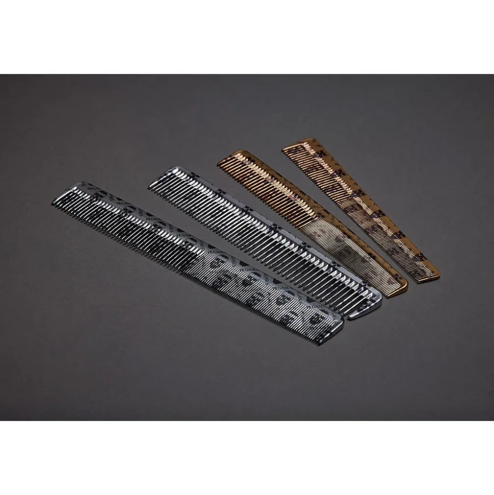 Pegasus Skulleto 202 silber Haarschneidekamm 18,5 cm