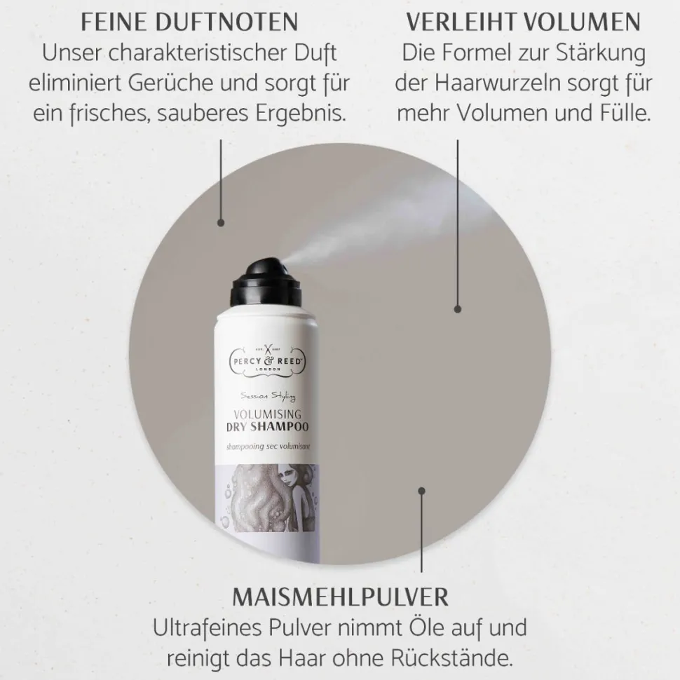 PERCY & REED SESSION STYLING Dry Instant Volumising Spray 200 ml