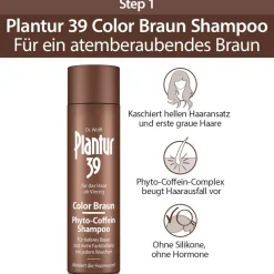 Plantur 39 Color Braun Phyto-Coffein-Shampoo 250 ml