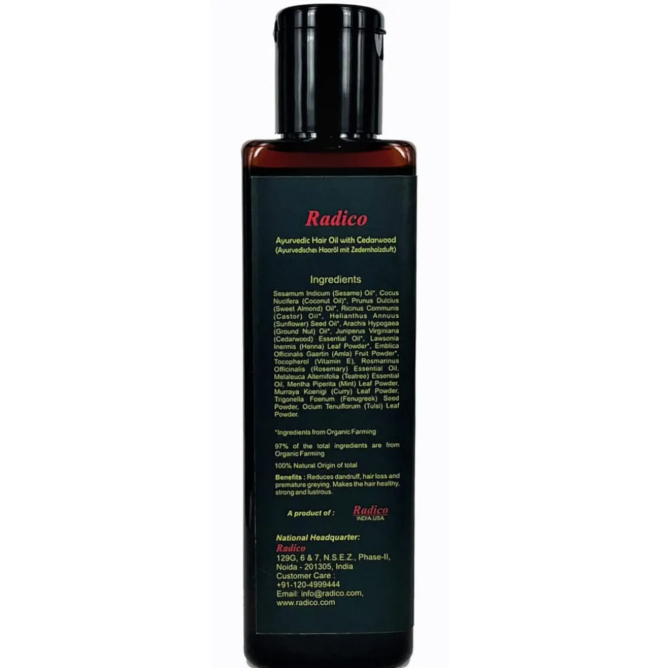 Radico Ajurvedisches Haaröl Zedernholz 200 ml