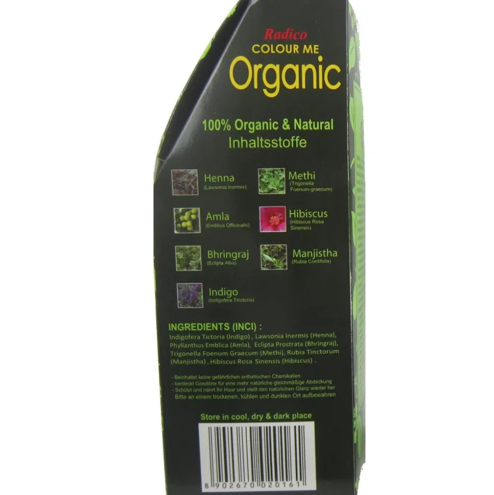 Radico Colour Me Organic Brown 100 g