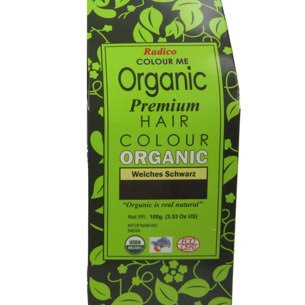 Radico Colour Me Organic Soft Black 100 g