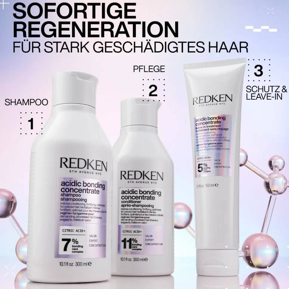 Redken Acidic Bonding Concentrate Basis Bundle