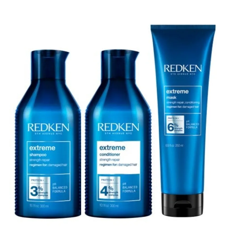 Redken Extreme Set Shampoo, Conditioner & Haarmaske