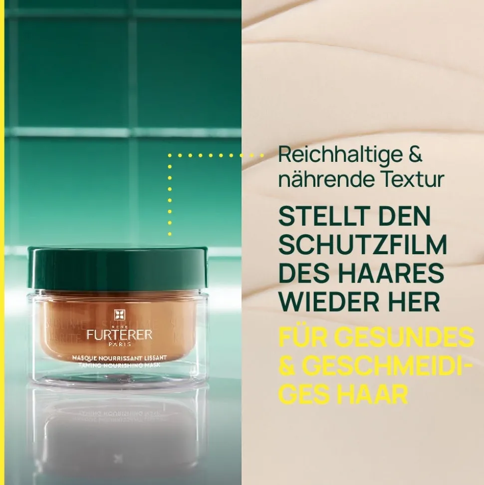 René Furterer Sublime Karité Nährende glättende Haarmaske 200 ml