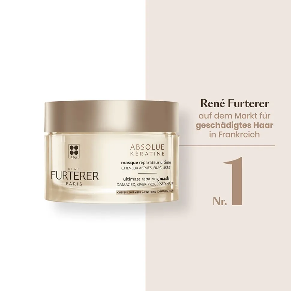 Rene Furterer Absolue Kératine Aufbauende Keratin-Maske fein-normal 200 ml