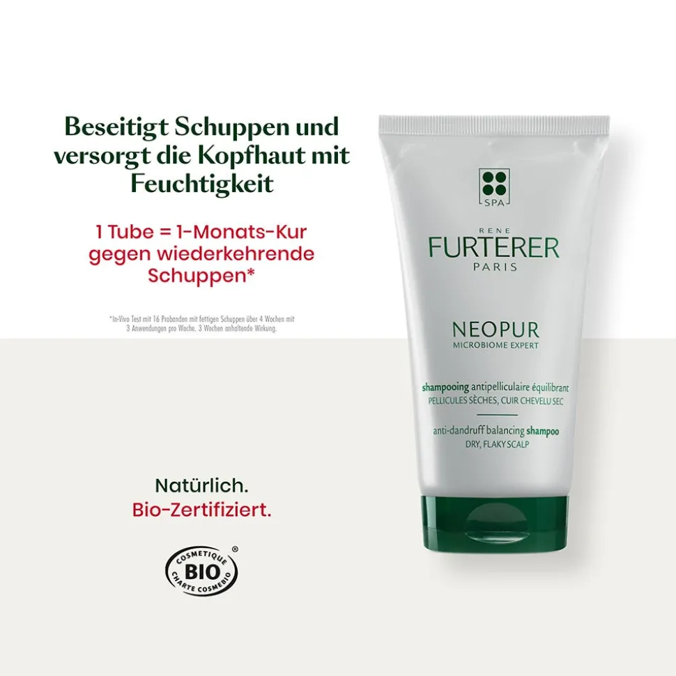 Rene Furterer NEOPUR Anti-Schuppen Shampoo Trockene Schuppen 150 ml
