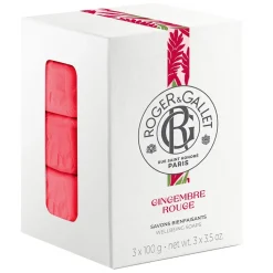 Roger & Gallet Gingembre Rouge Wohlfühl Seifencoffret
