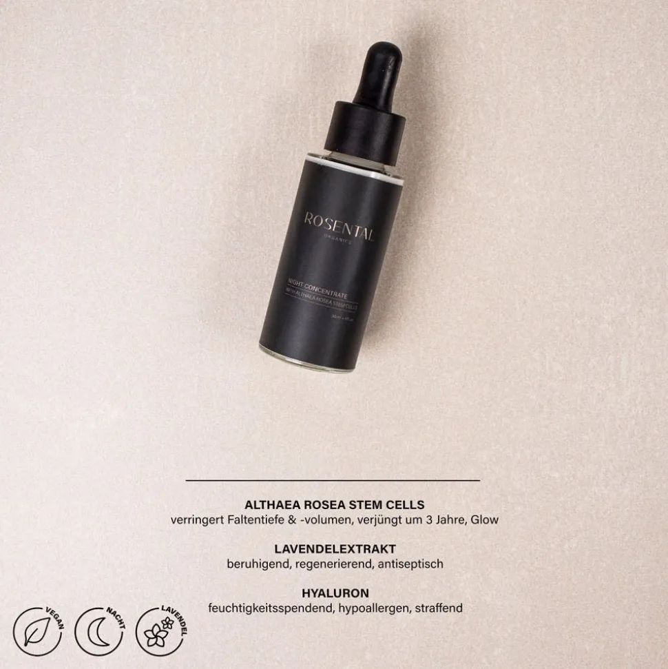 Rosental Organics Night Concentrate with Althaea Rosea 30 ml