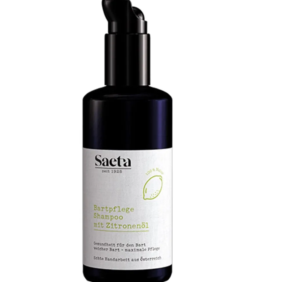Saeta Bartshampoo mit Zitronenöl 200 ml