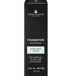 Sans Soucis Pure Matt Foundation 10 Light Beige 30 ml