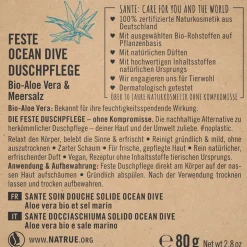 SANTE Feste Duschpflege Ocean Dive 80 g