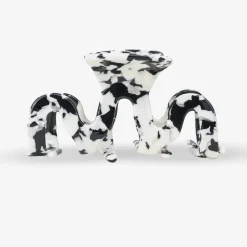 Sasstie Grand Wave Black Marble Haarklammer