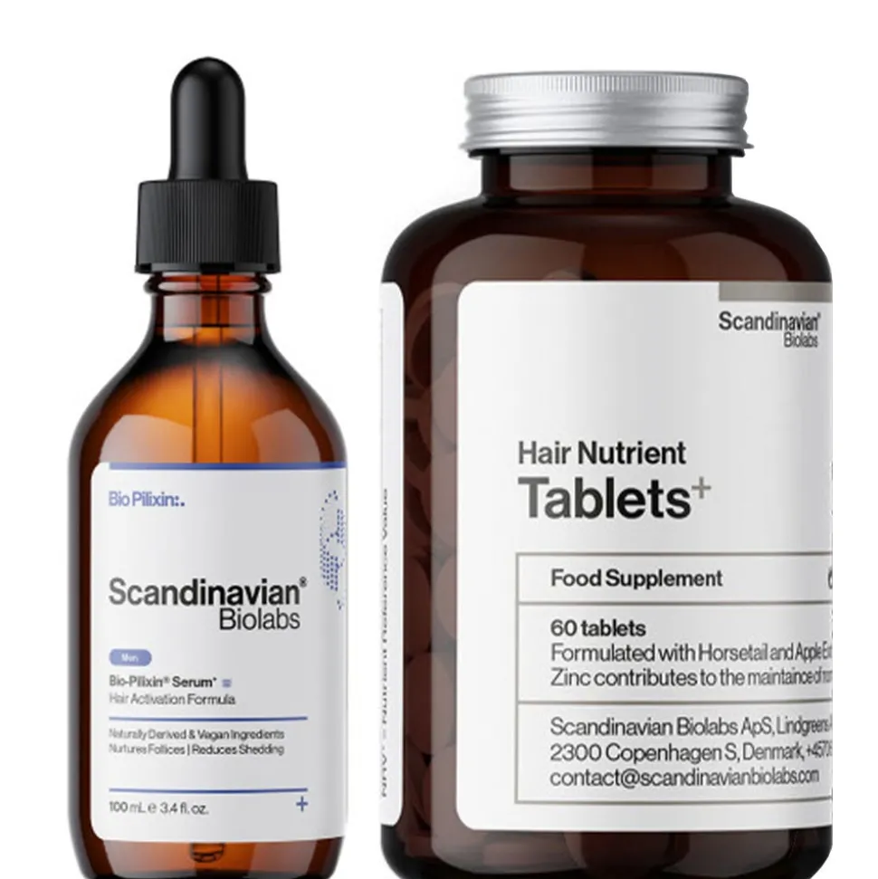 Scandinavian Biolabs Hair Growth & Nurtient Set for Men
