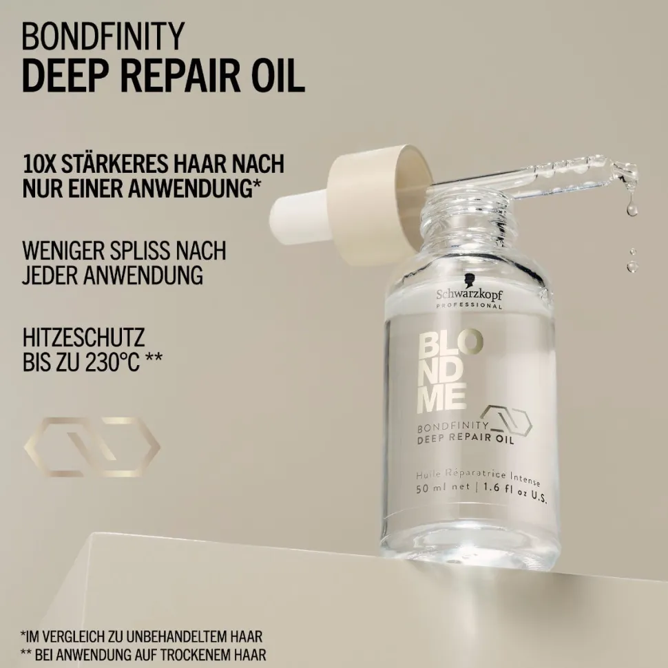Schwarzkopf Blondme Bondfinity Deep Repail Oil 50 ml